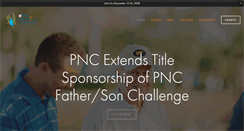 Desktop Screenshot of pncfathersonchallenge.com
